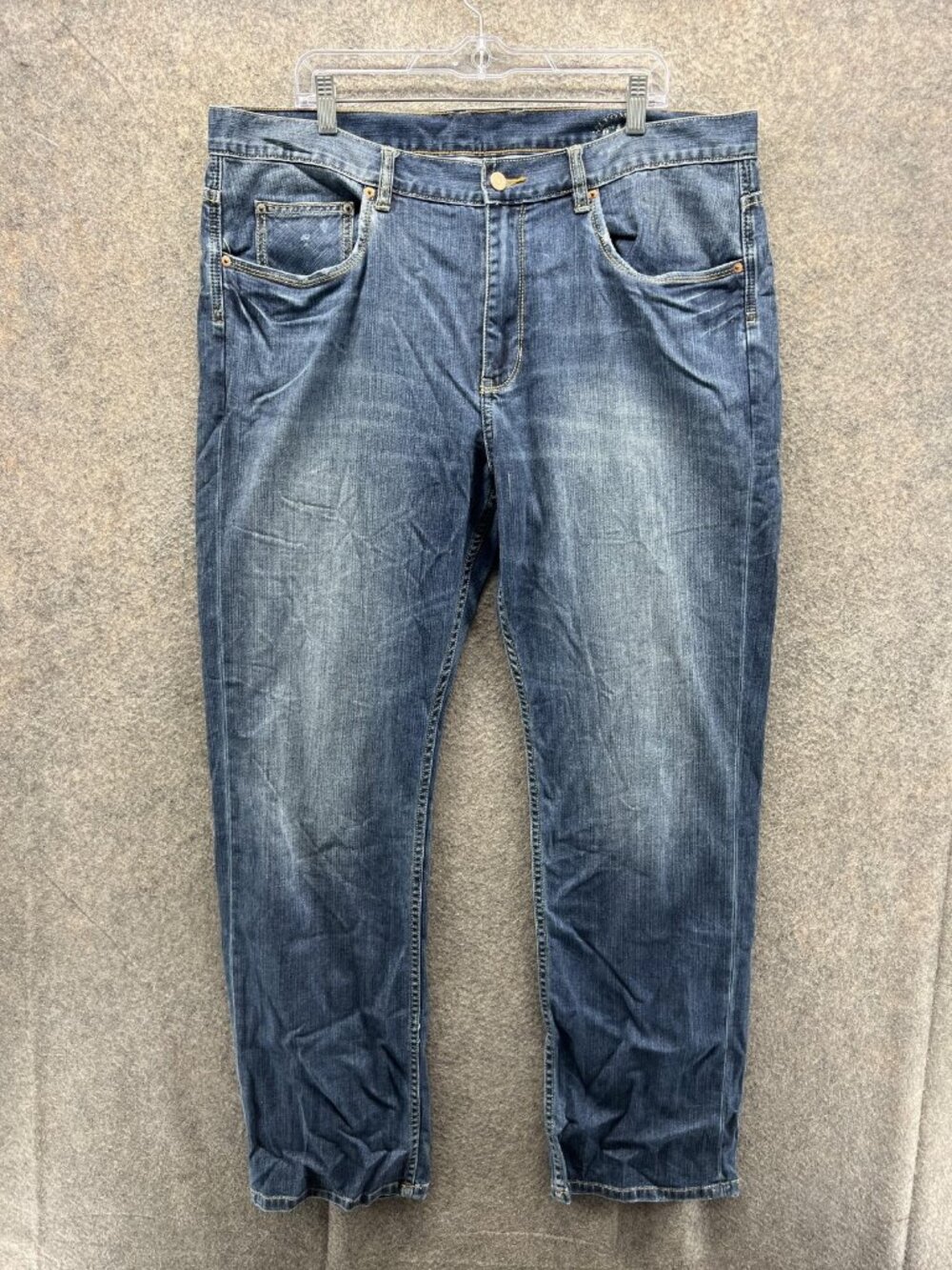 Tommy Bahama Jeans Mens 40x32 Blue Standard Straight Stretch Denim Medium Wash